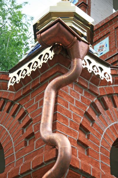 Cost of Church Downspout Installation in Lexington