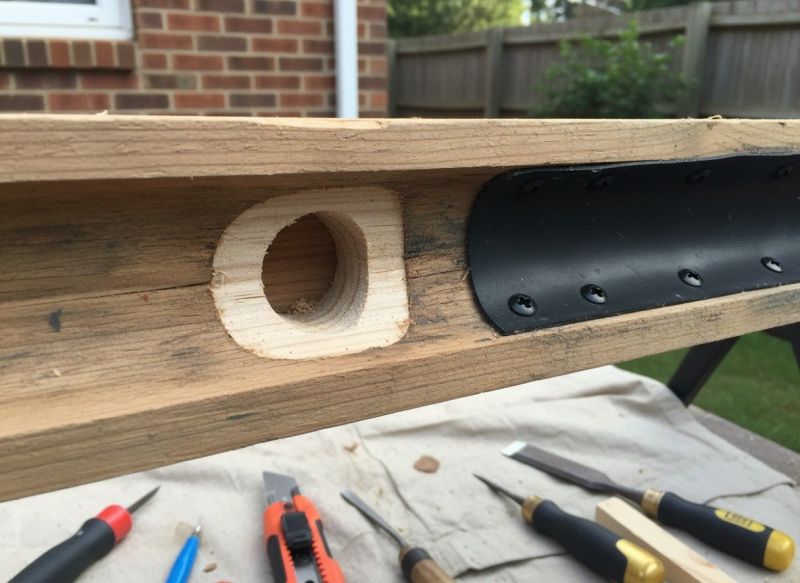 Plastic Gutter Repair detail